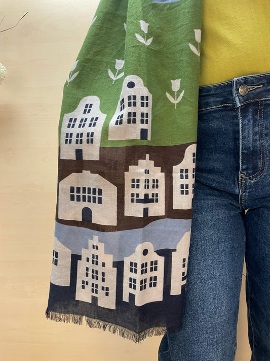Foulard Paesaggi d’Olanda - in lana