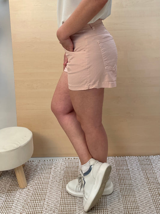 Shorts Asia rosa - in cotone