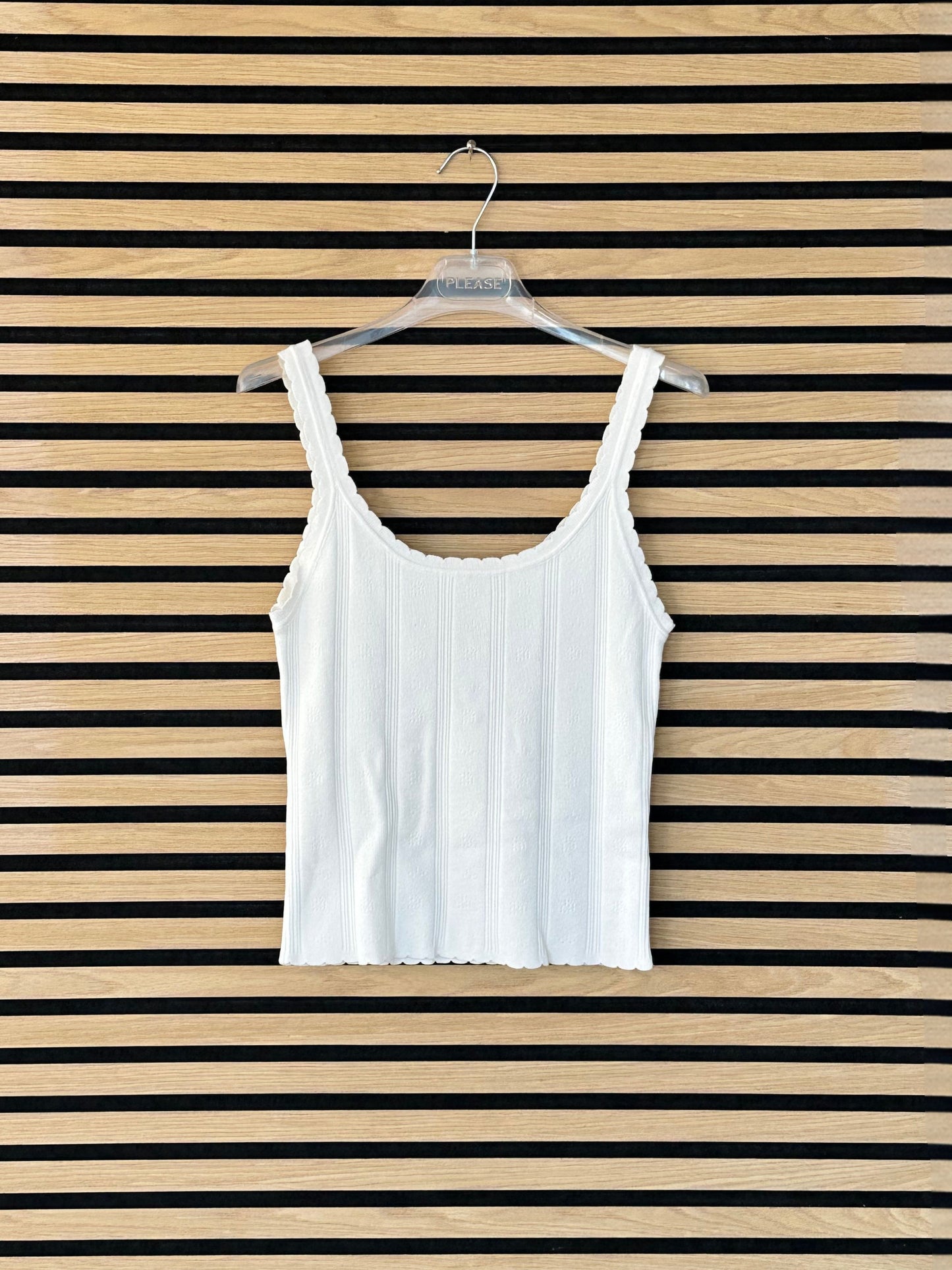 Top bianco Alexa