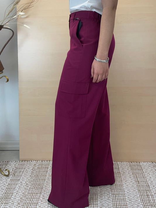 Pantalone cargo a palazzo Amarena