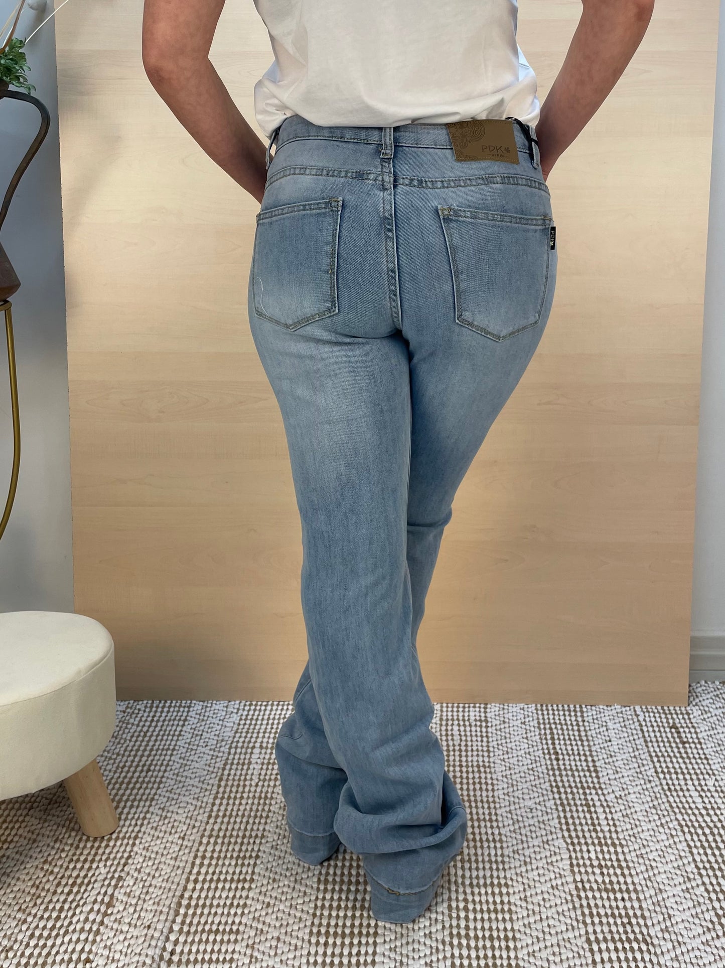 Jeans a zampa J9189