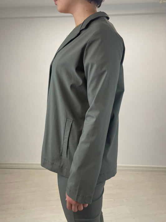 Giacca Rondine - in bengalina salvia