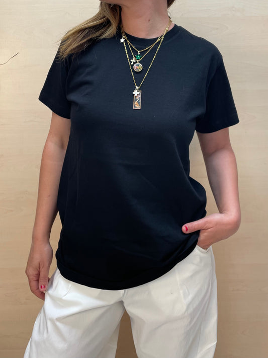 T-shirt “La karma è la virtù dei forti” - in cotone