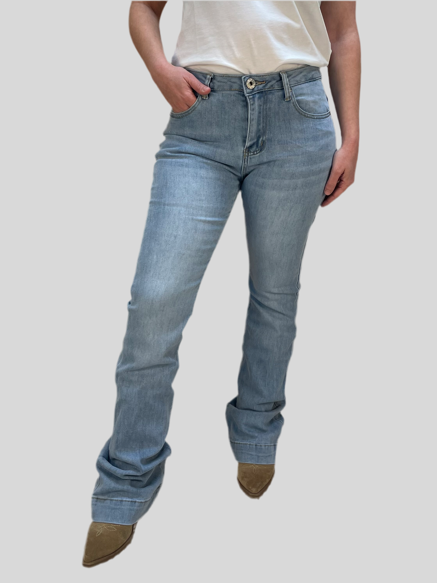 Jeans a zampa J9189