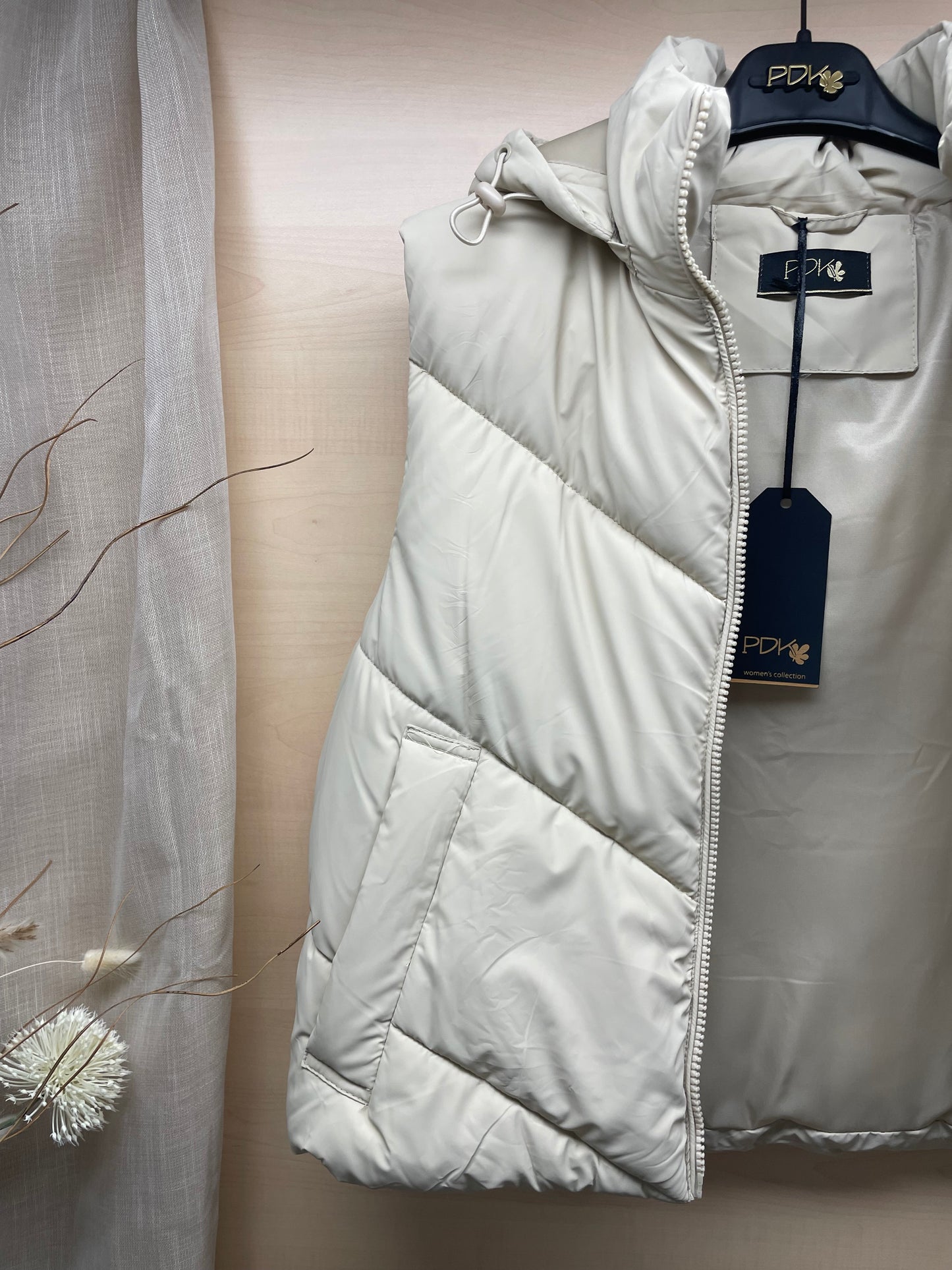 Gilet imbottito - color Sabbia