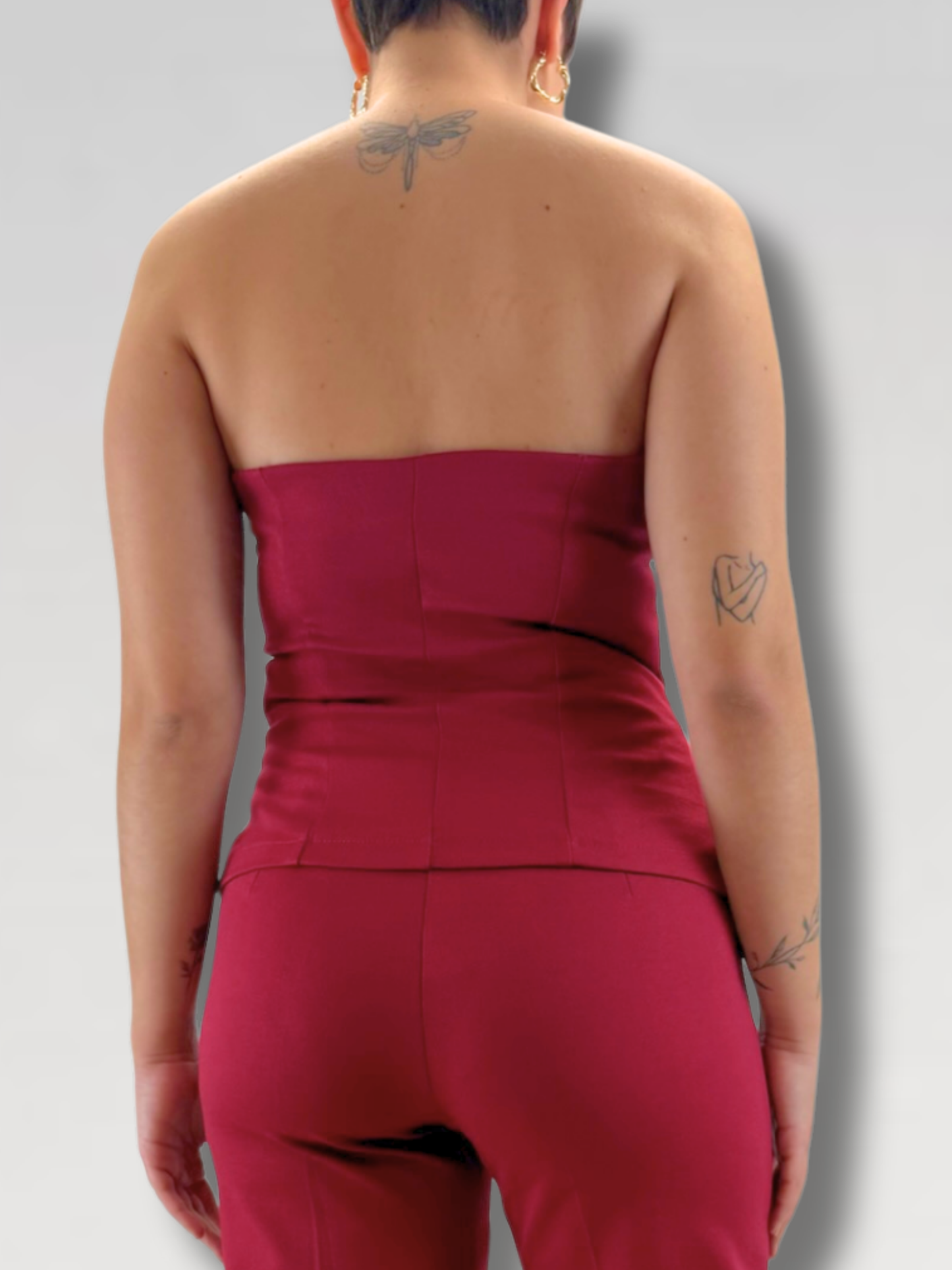 Corpetto Dea - Rosso