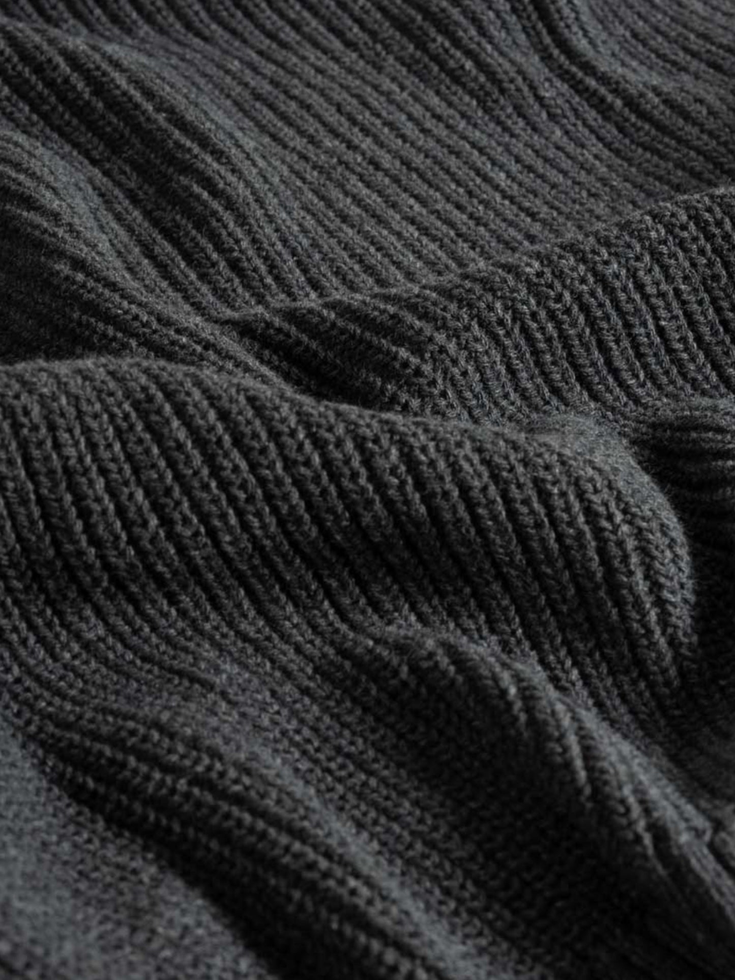 Cardigan Donna Cotone Rigenerato Irma Grigio Antracite