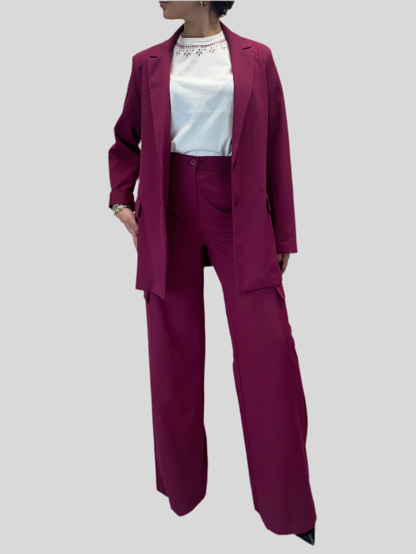 Completo giacca e pantalone Amarena
