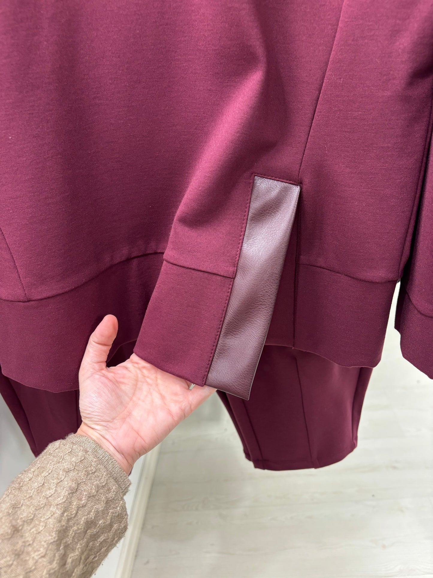 Tuta Roger - in punto Milano Burgundy