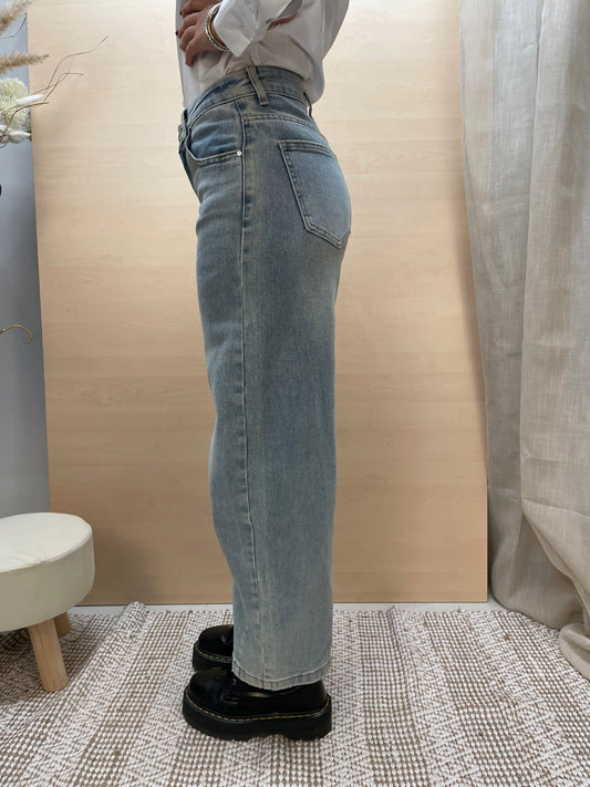 Jeans balloon - lavaggio chiaro