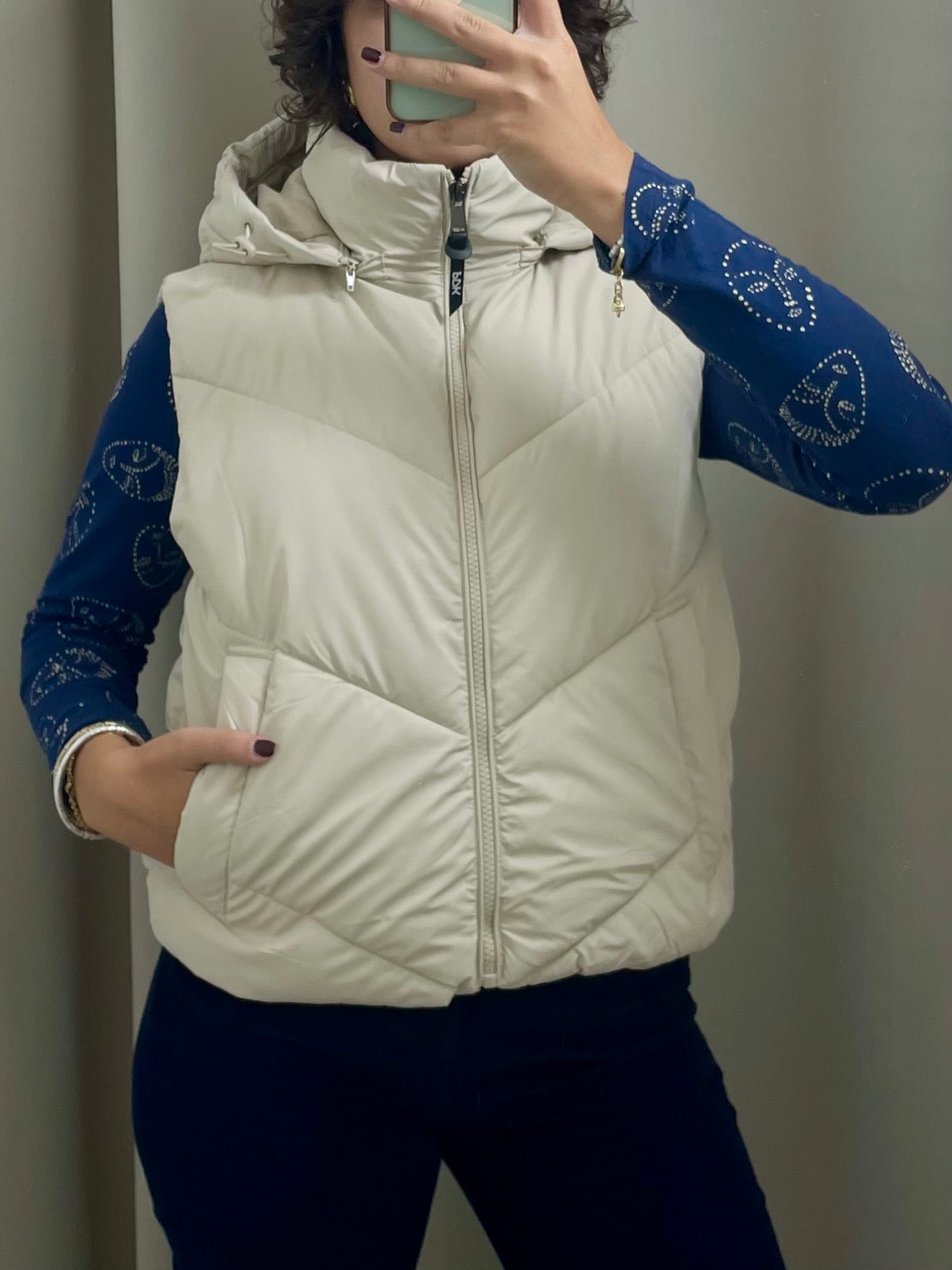 Gilet imbottito - color Sabbia
