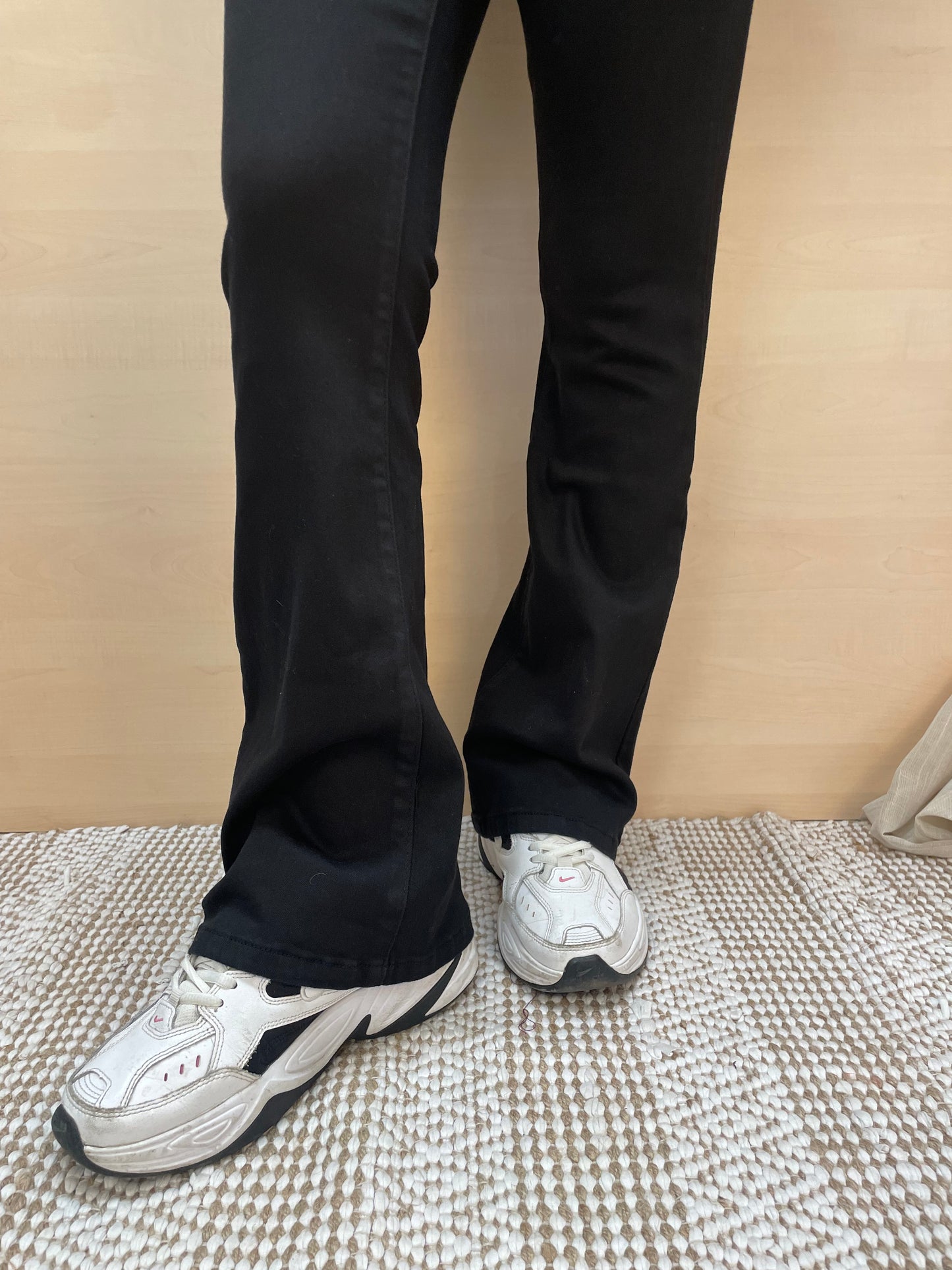Jeans a zampa - Nero