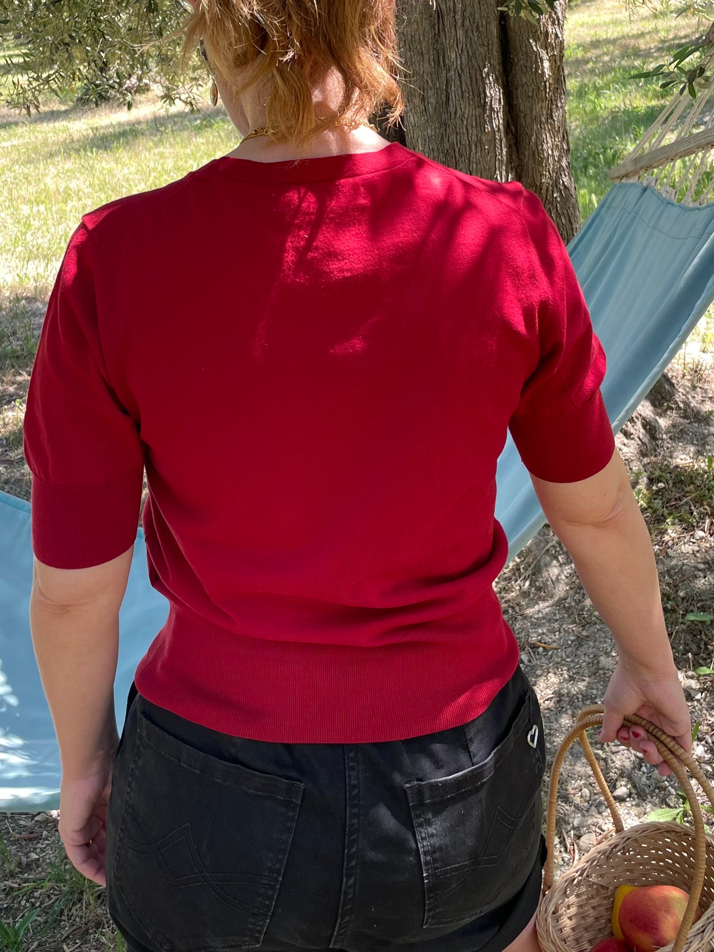 T-shirt Giardino - in Jersey di cotone