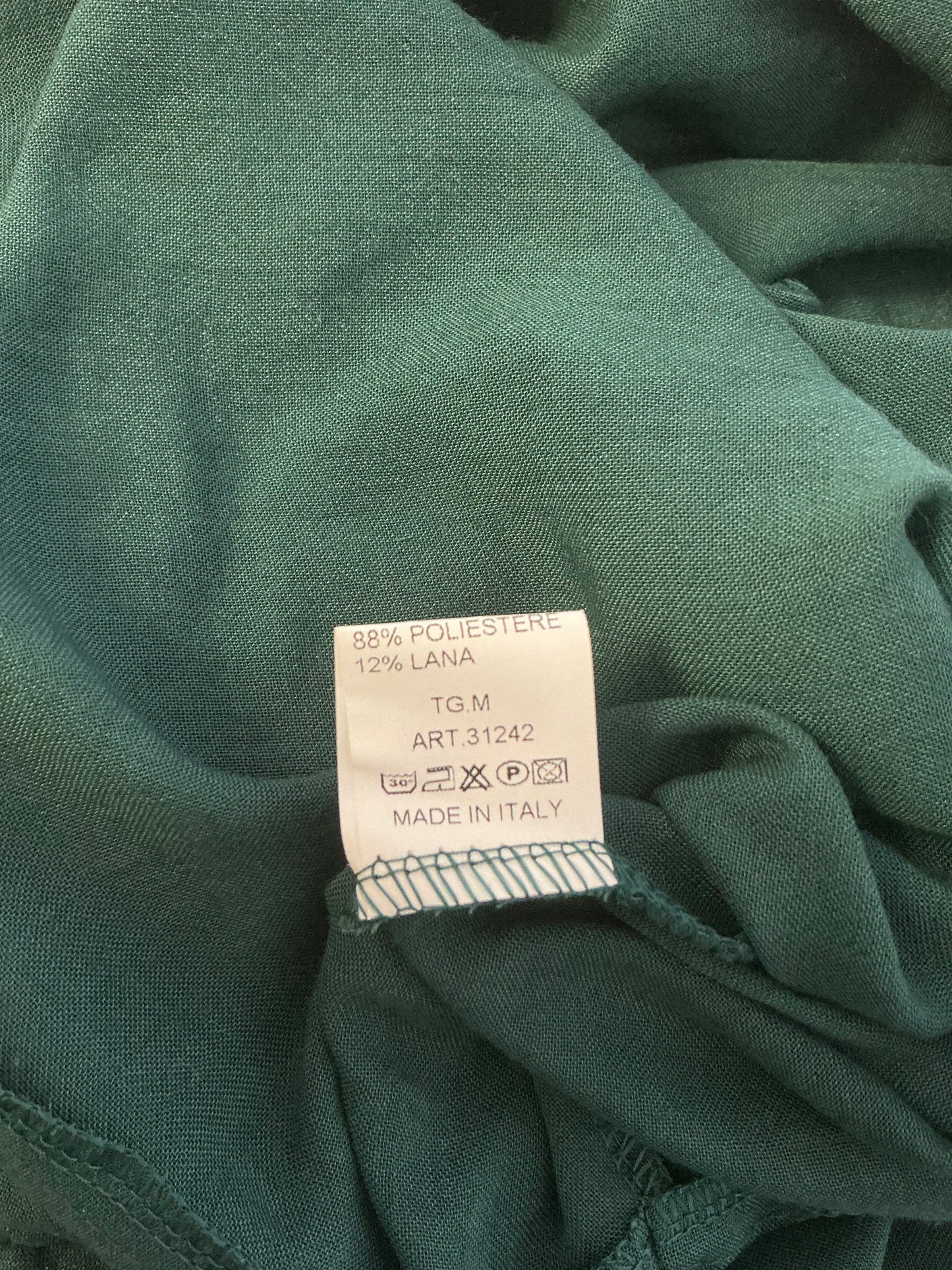 Blusa kimono - verde bottiglia