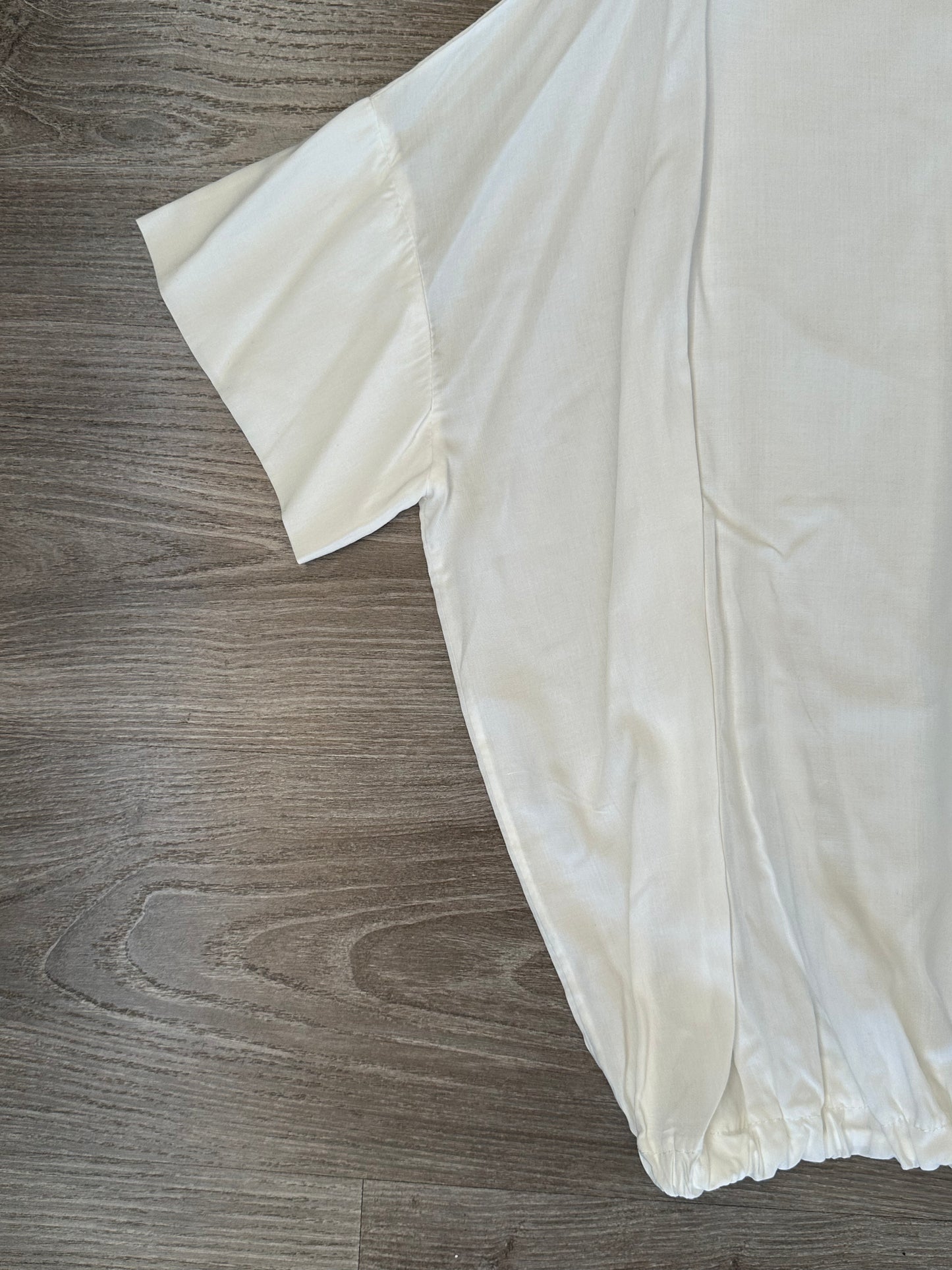 Blusa manica 3/4 bianca