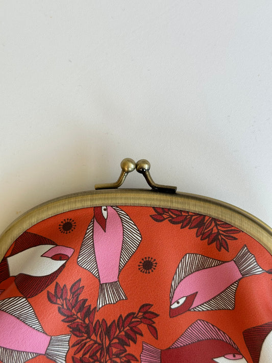 Portamonete con pesci