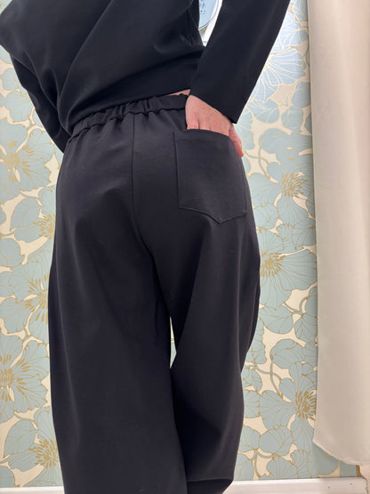 Pantalone Ovetto Jin - in punto Milano Nero