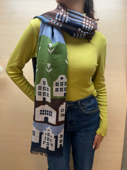 Foulard Paesaggi d’Olanda - in lana
