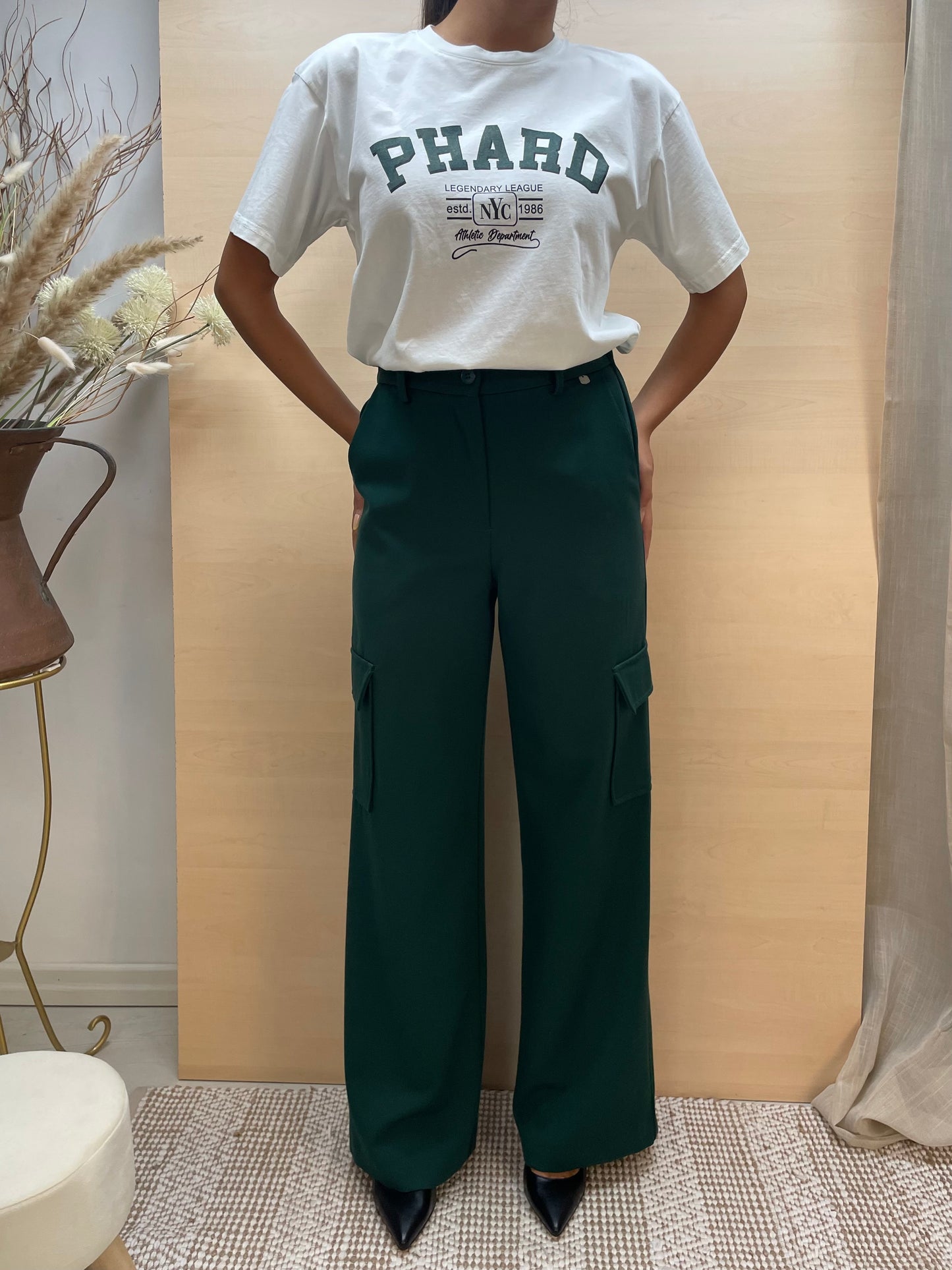 T-shirt PHARD verde Gucci - in cotone