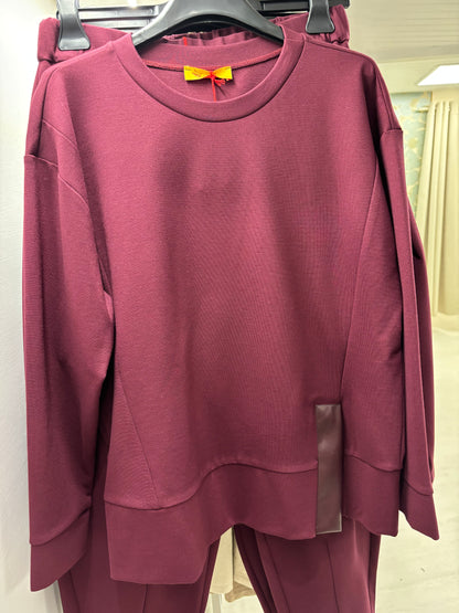 Tuta Roger - in punto Milano Burgundy