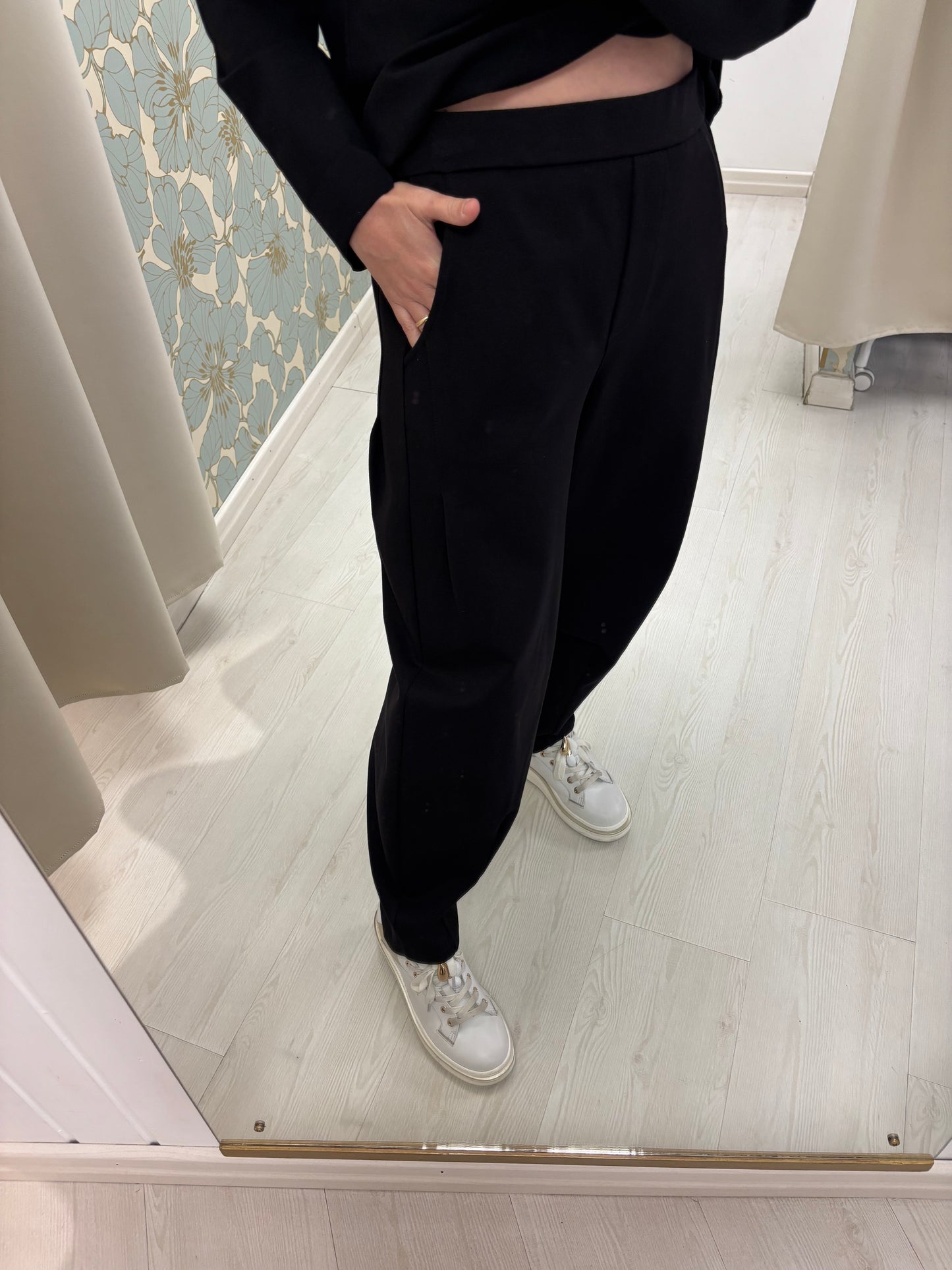 Pantalone Ovetto Jin - in punto Milano Nero