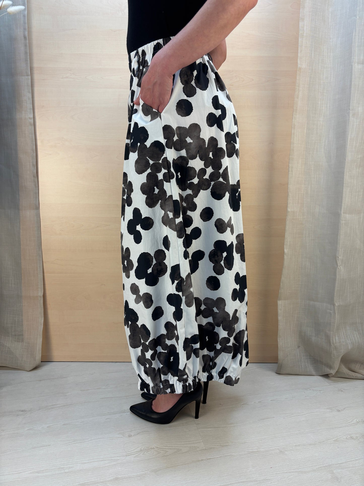 Gonna lunga ampia fantasia - Karma - Made in Italy