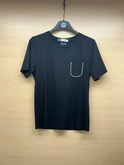 T-shirt con puntacci - in cotone