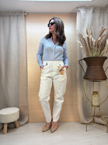 Chino bianco carrot fit - Please