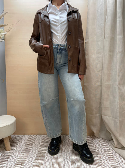 Jeans balloon - lavaggio chiaro