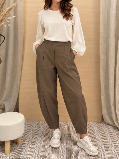 Pantalone Balloon – Fango