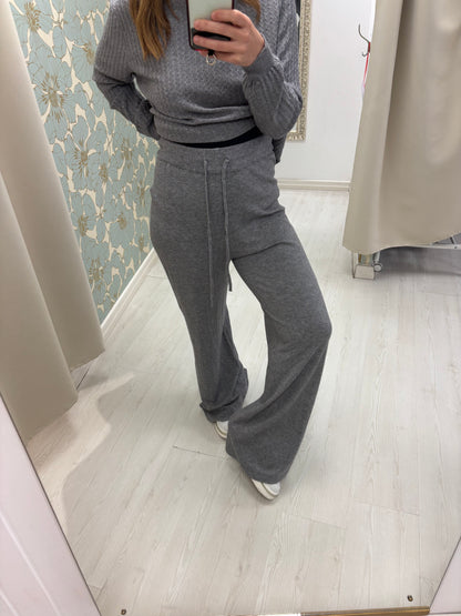 Tuta in maglia Giselle - Grigio