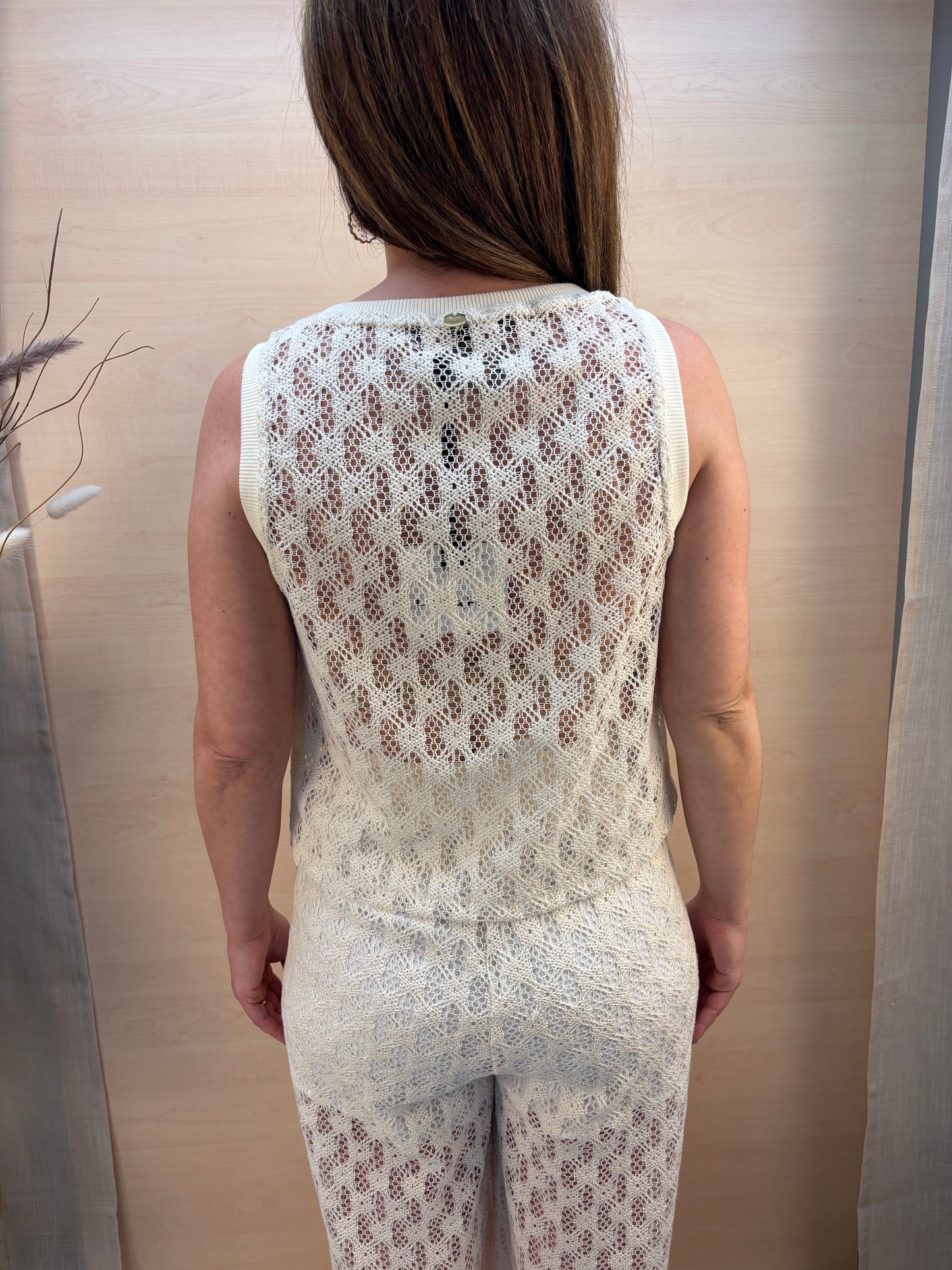 Canotta crochet burro – PHARD | Made in Italy