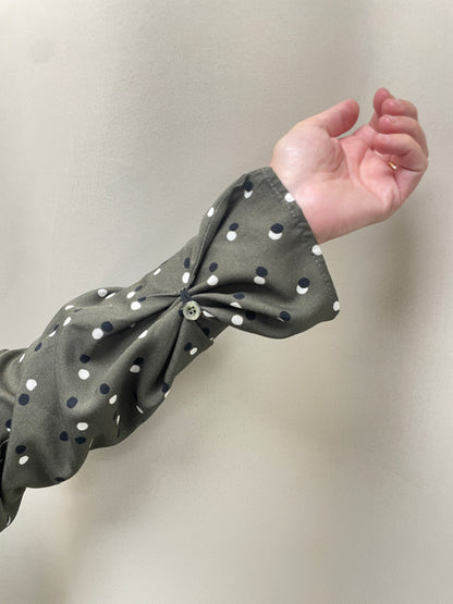Camicia scollo a barca viscosa