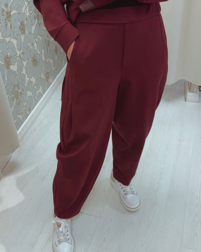 Tuta Roger - in punto Milano Burgundy