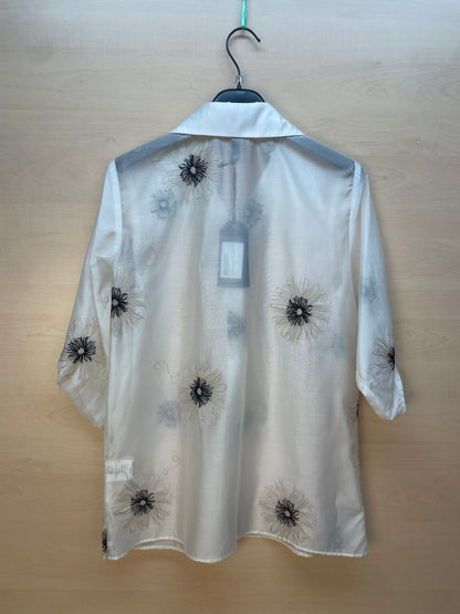 Camicia con stampe floreali - in Tencell