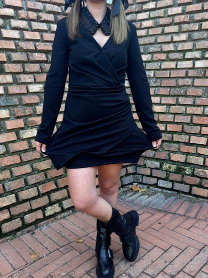 Abito nero tubino - Jersey stretch