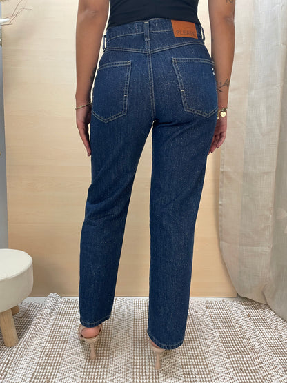 Jeans effetto glitterato