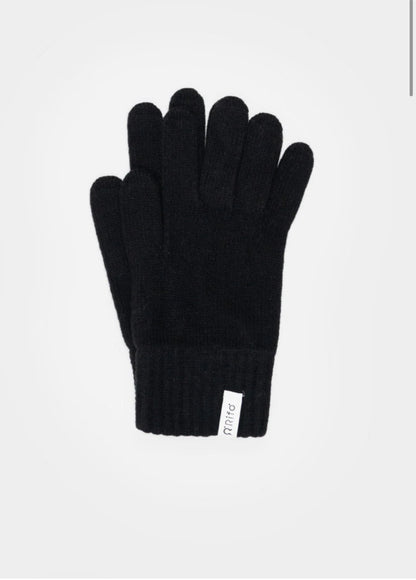 Pierpaolo - Nero - guanti uomo Cashmire rigenerato