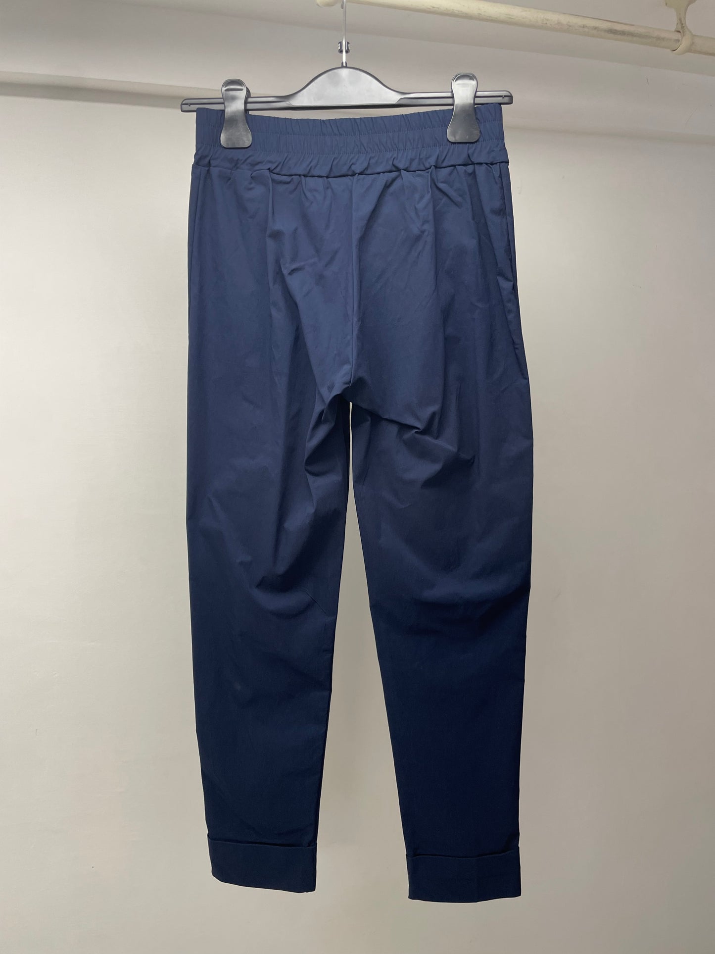 Pantalone One - in bengalina blu