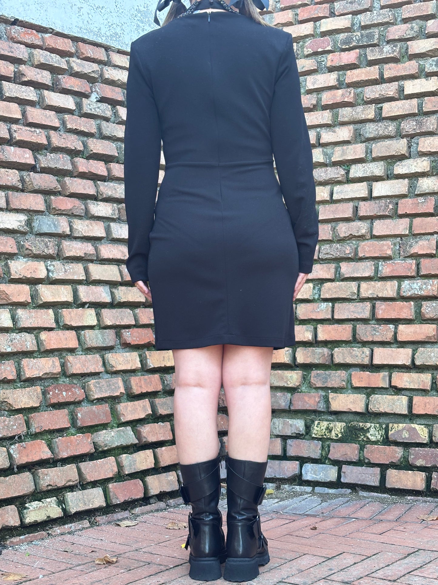 Abito nero tubino - Jersey stretch