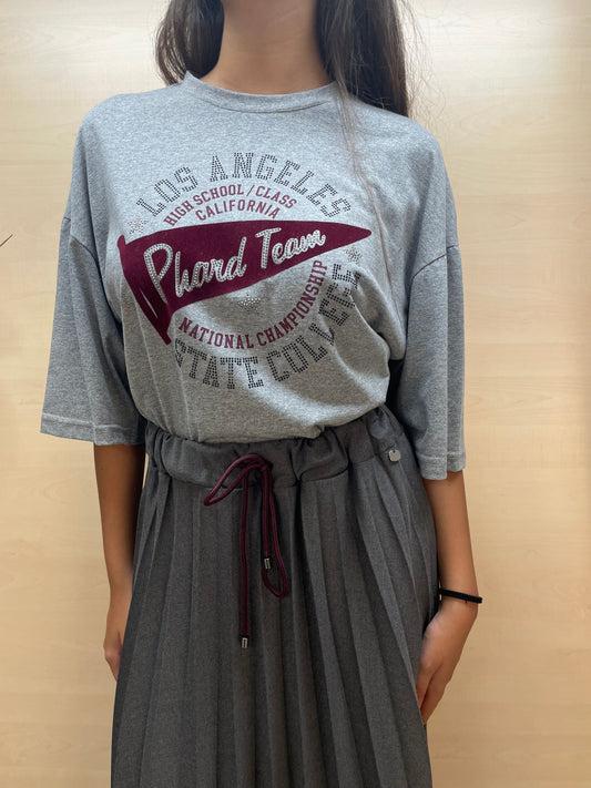T-shirt over PHARD - in cotone