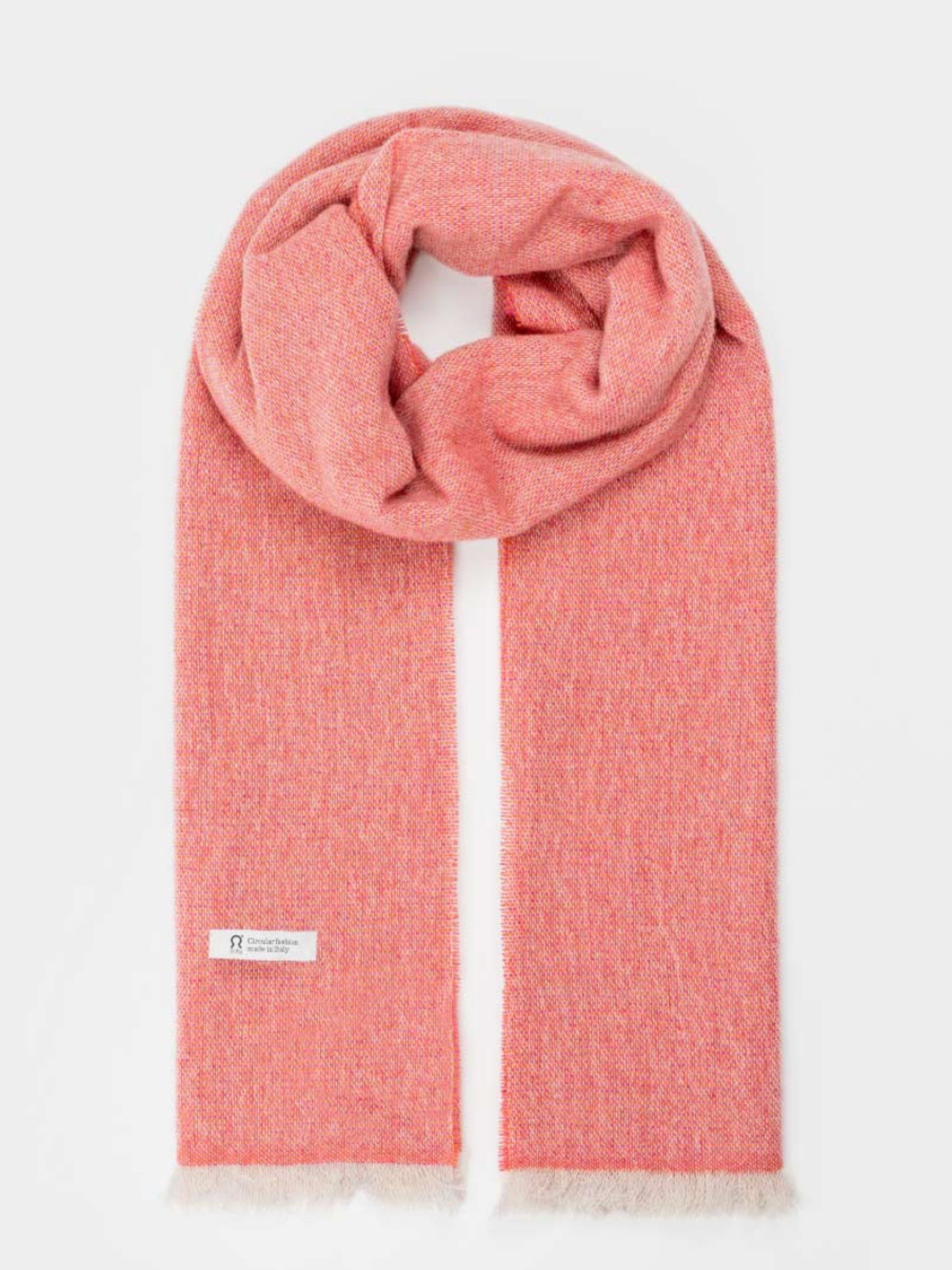 Agape Stola cashmere rigenerato - Rosa Antico