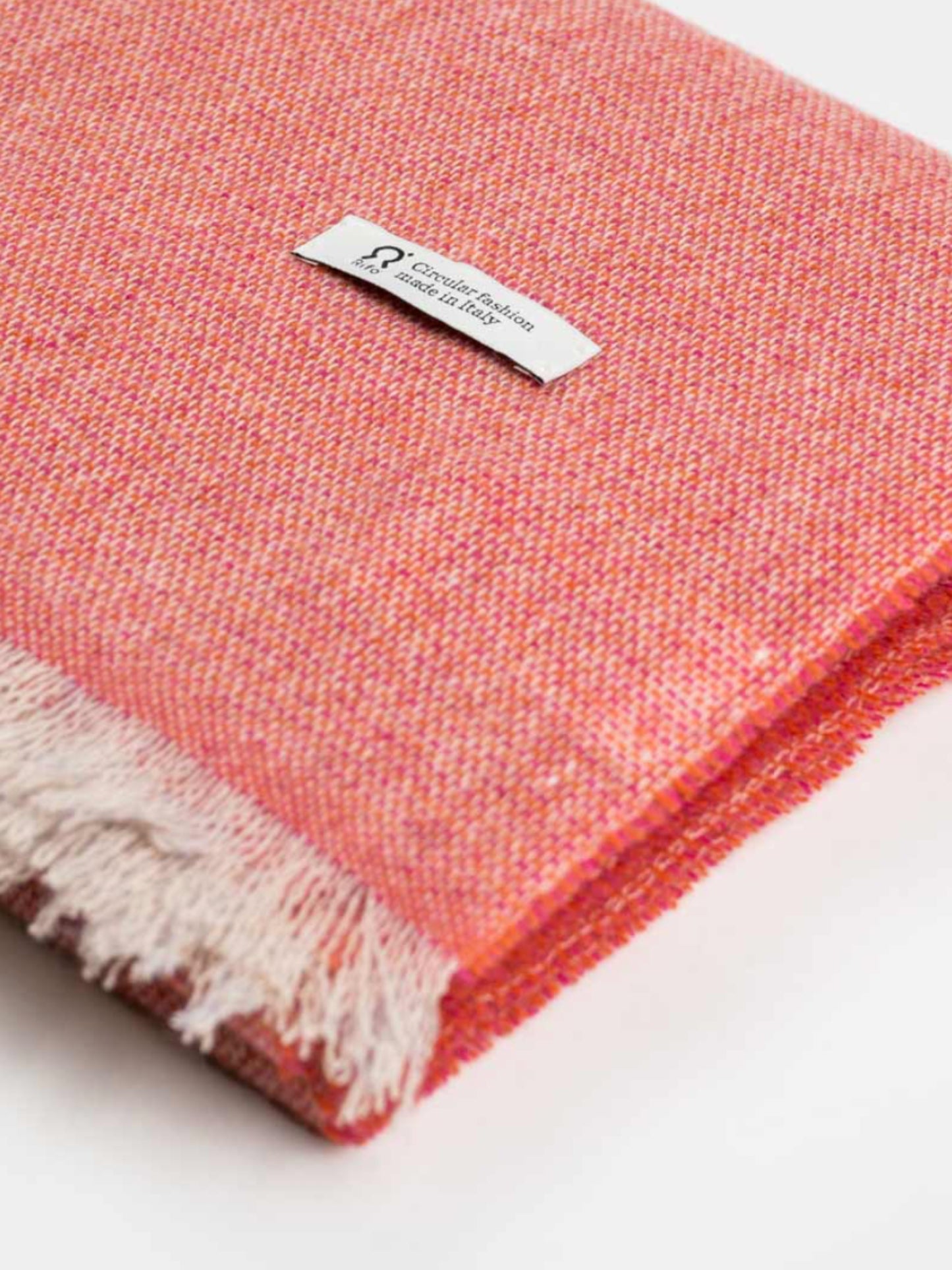Agape Stola cashmere rigenerato - Rosa Antico