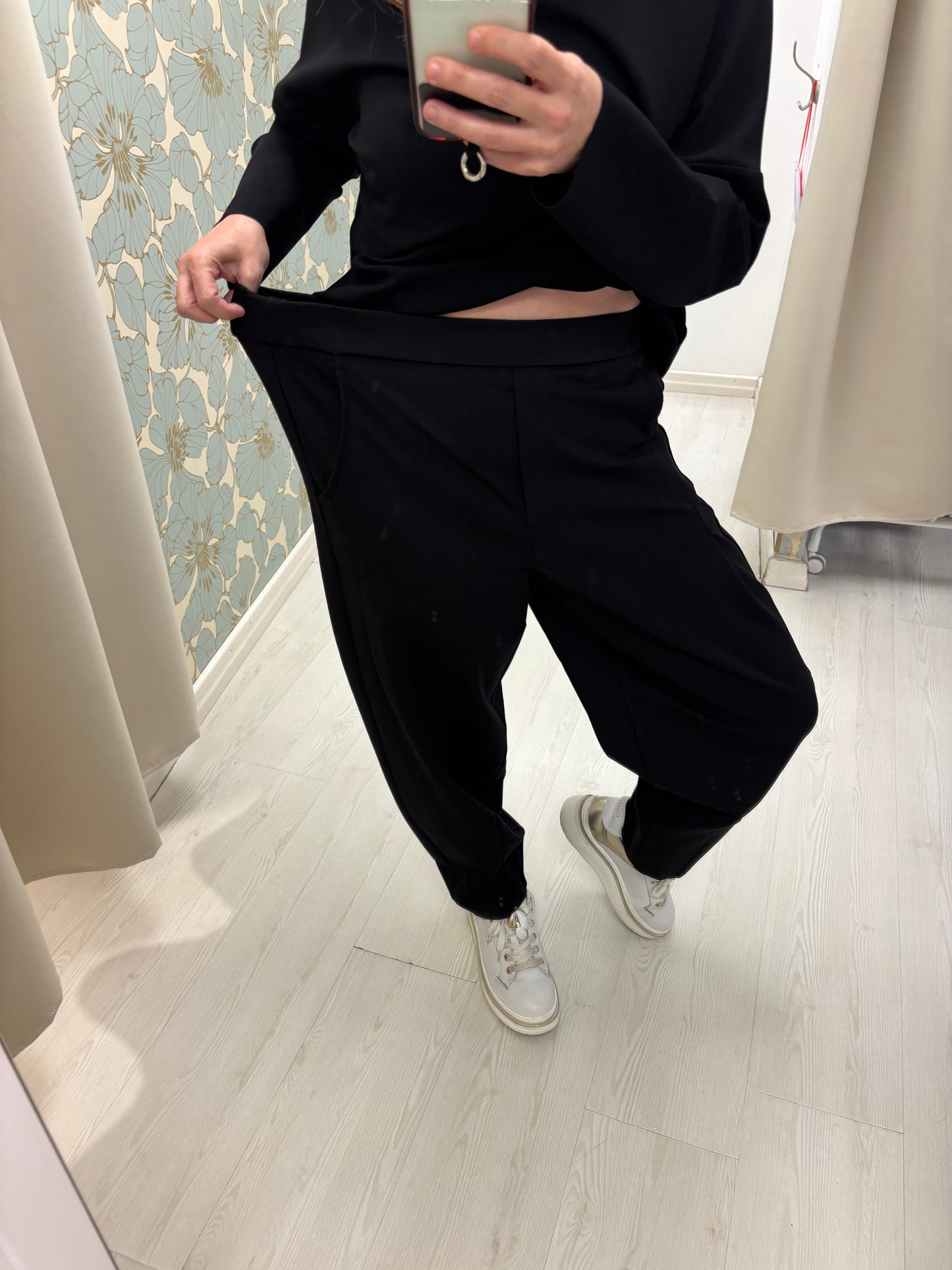 Pantalone Ovetto Jin - in punto Milano Nero