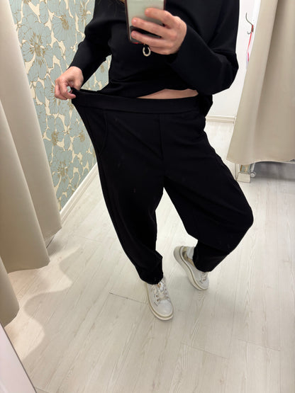 Pantalone Ovetto Jin - in punto Milano Nero