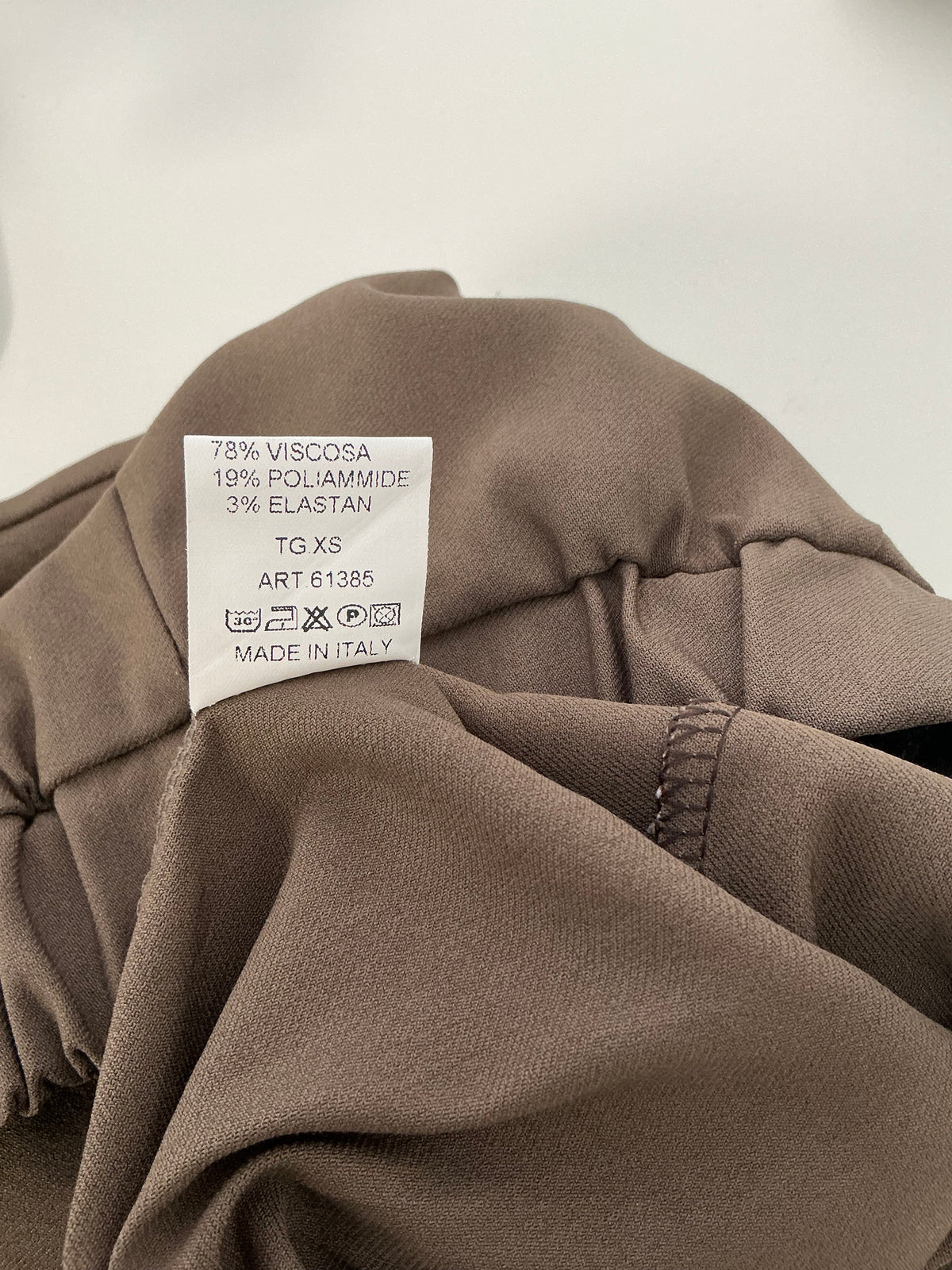 Pantalone Balloon – Fango