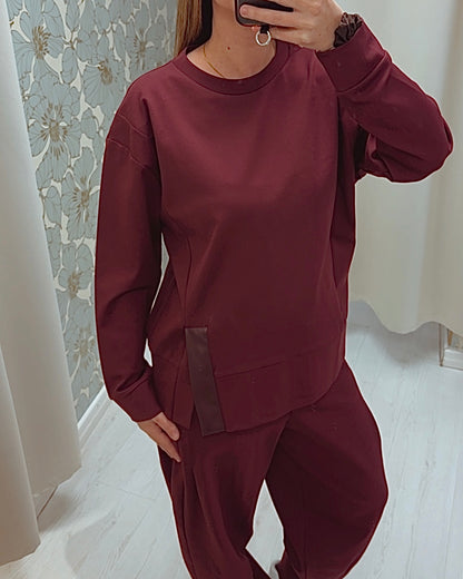 Tuta Roger - in punto Milano Burgundy