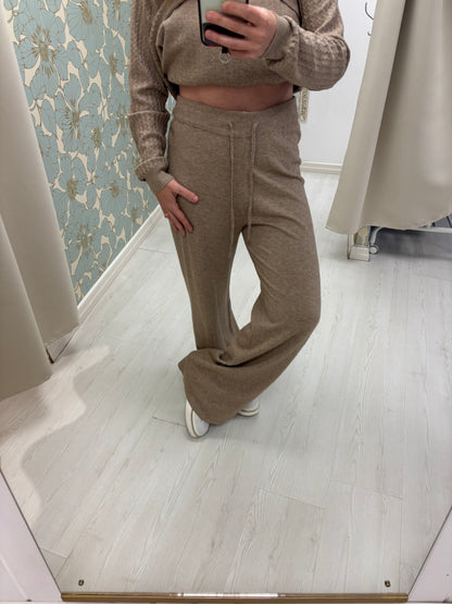 Tuta in maglia Giselle - Moka Mousse