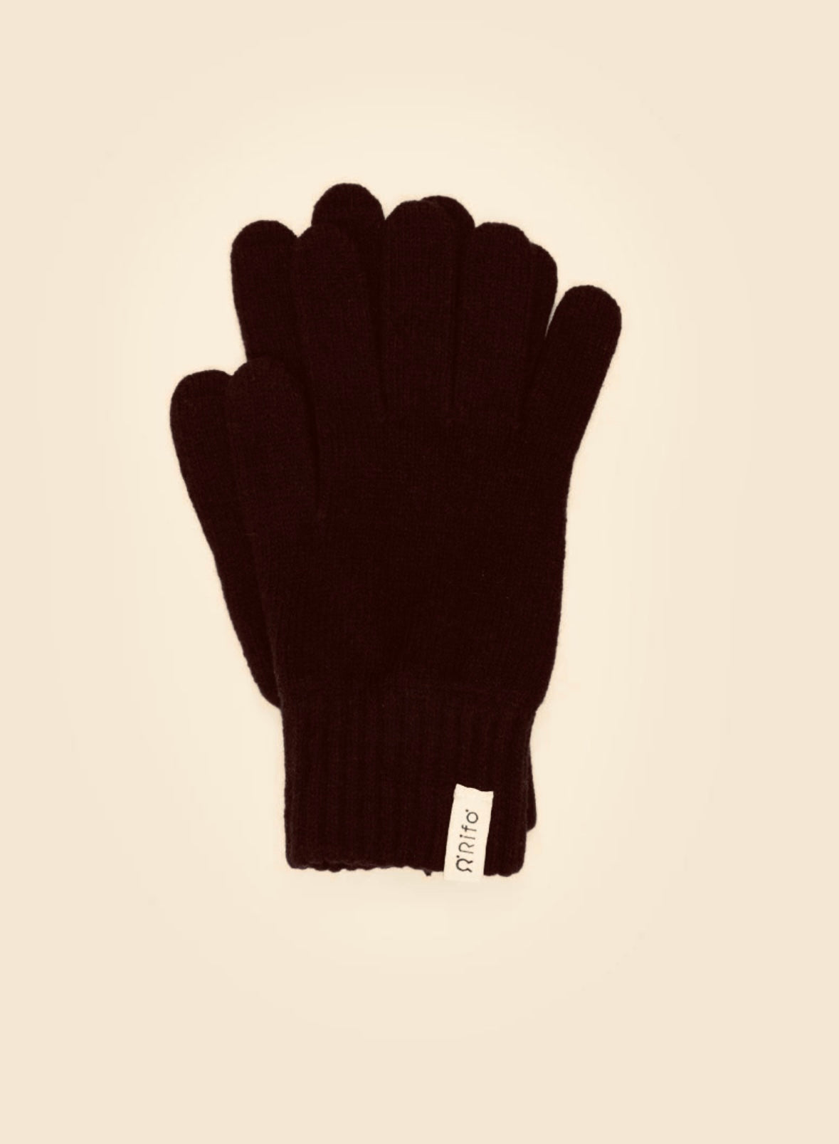 Pierpaolo - Marrone - guanti uomo Cashmire rigenerato