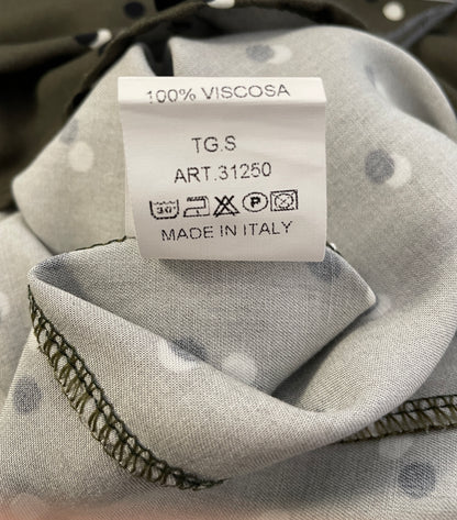 Camicia scollo a barca viscosa